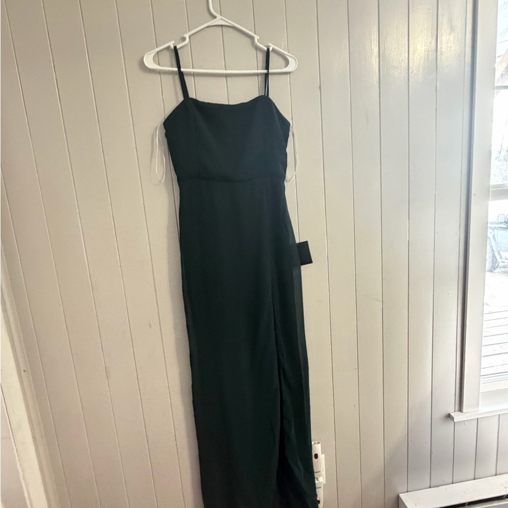 Lulu's Emerald Green Maxi Dress